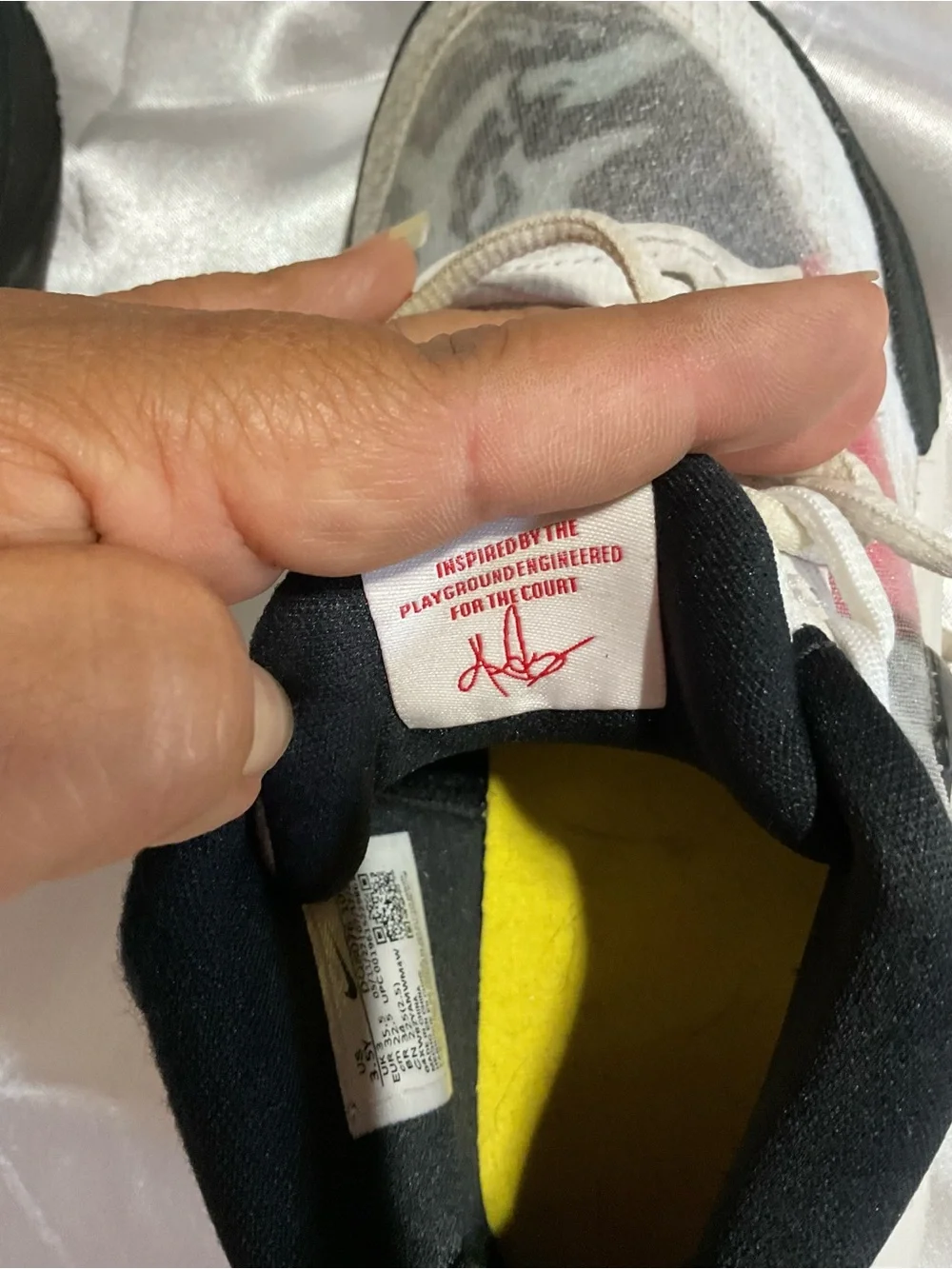 Nike Kids Sneakers White, Pink, Black